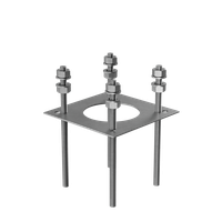 Ancoraggio di fondazione ONEPOLE PRO / LITE Anchorframe, CC140/ 160
