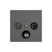 Antennendose TV-R-SAT EDIZIO.liv SNAPFIX® DB53 Stichdose dgu