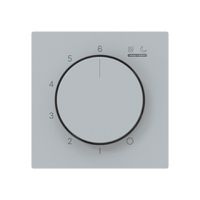 UP-Frontset kallysto Thermostat 4A 60×60×5mm grau IP20