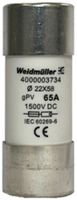 Fusibile WM FUSE WSFL gPV super rapido (FF) 65A 1500V 22×58mm in ceramica