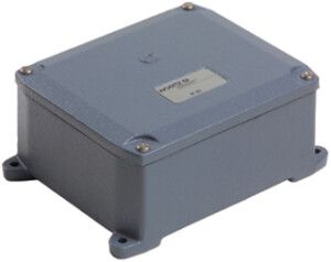 Boîte de dérivation EExe Woertz II 2×M20 gris