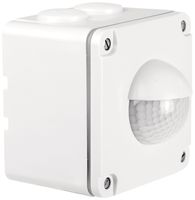 Rilevatore di presenza AP KNX/KLR Swiss Garde 300 IP55, bianco