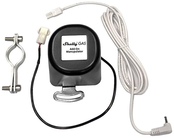 Servomoteur Shelly Gas Add-on blanc