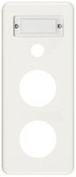 Abdeckplatte FH 3×1 15+2×43mm weiss