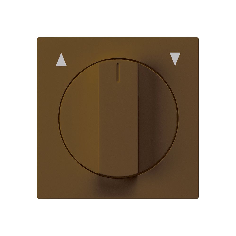 Frontset kallysto 60×60mm br für Storendrehschalter/-taster