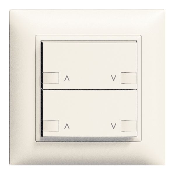 Kit frontal ENC moteur 2c/2touch ZEP 88×88mm blanc