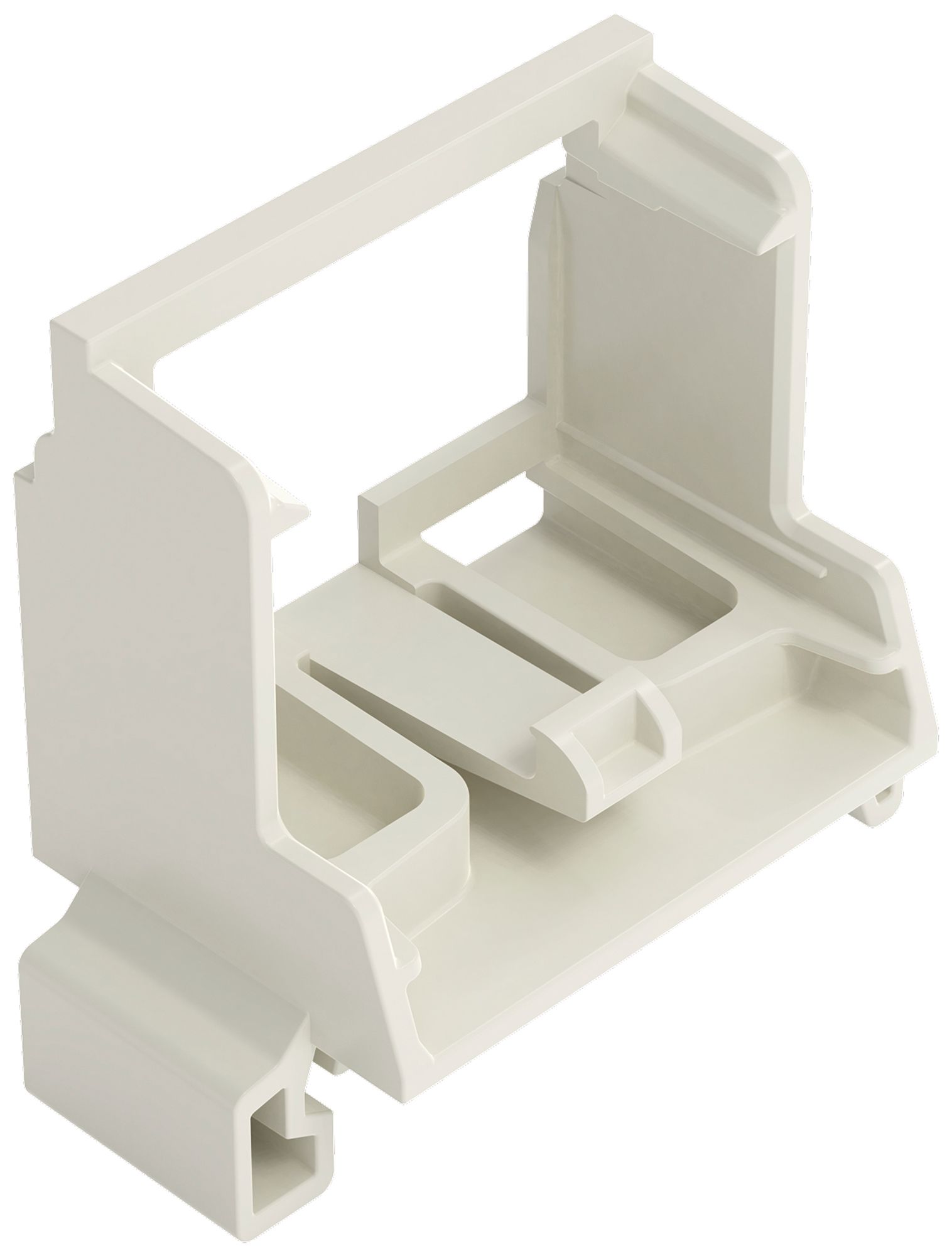 Befestigungsadapter WAGO o.Zugentlastung für 10×4mm² TH35 Ex lgu