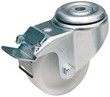 Roulette-guide avec touche de blocage