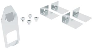 Kit di montaggio Sylvania OFFICELYTE acciaio grigio 4×staffe 4×viti