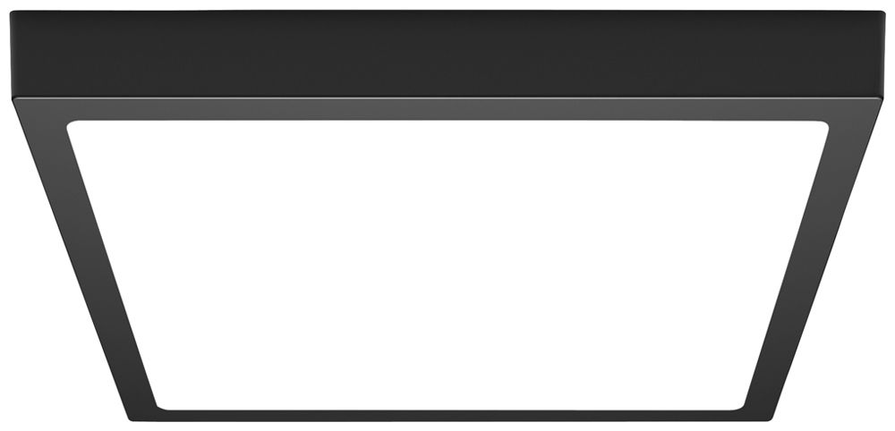 AP-LED-Downlight Philips Slim Surface 20W 1900lm 827 110° 285×285mm schwarz