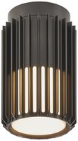Plafonnier Nordlux ALUDRA 1×E27 15W IP54 Ø124mm noir