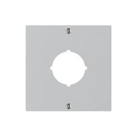 Frontplatte kallysto zu NOT-AUS hellgrau