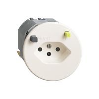 UP-Steckdose FH T13 FI 30mA P, shutter, weiss