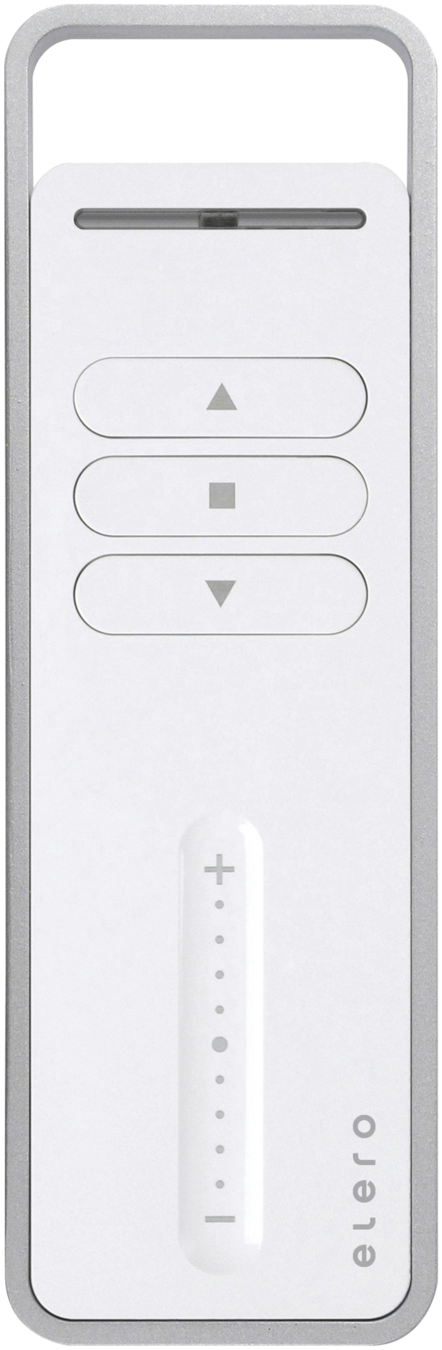 Telecomando RF elero ProLine MonoCom Slide 1 canale a batteria bianco