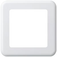 UP-Abdeckplatte 1×1 Hager basico 1×systo weiss