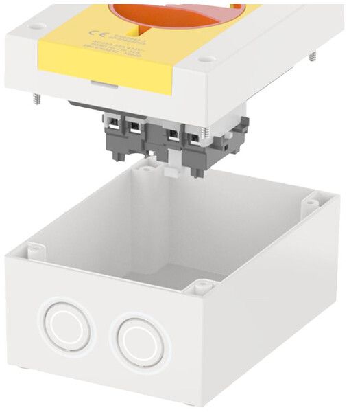 Sectionneur de charge AP Scame 590.EL10003 3P 32A 690V IP66 rouge