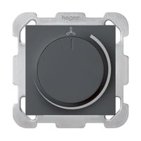 Régulateur de vitesse ENC anthracite kallysto 25…600VA avec plaque de fixation