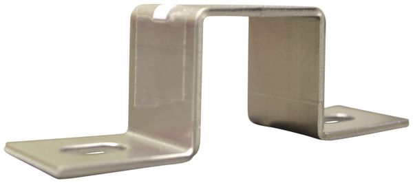 Bride 2-lappig Aluminium 28×28mm