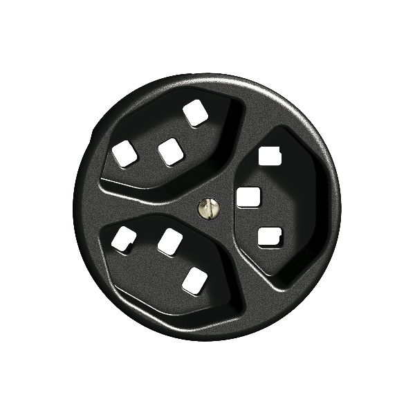 Disque frontal FH 3×T23 noir Ø58mm