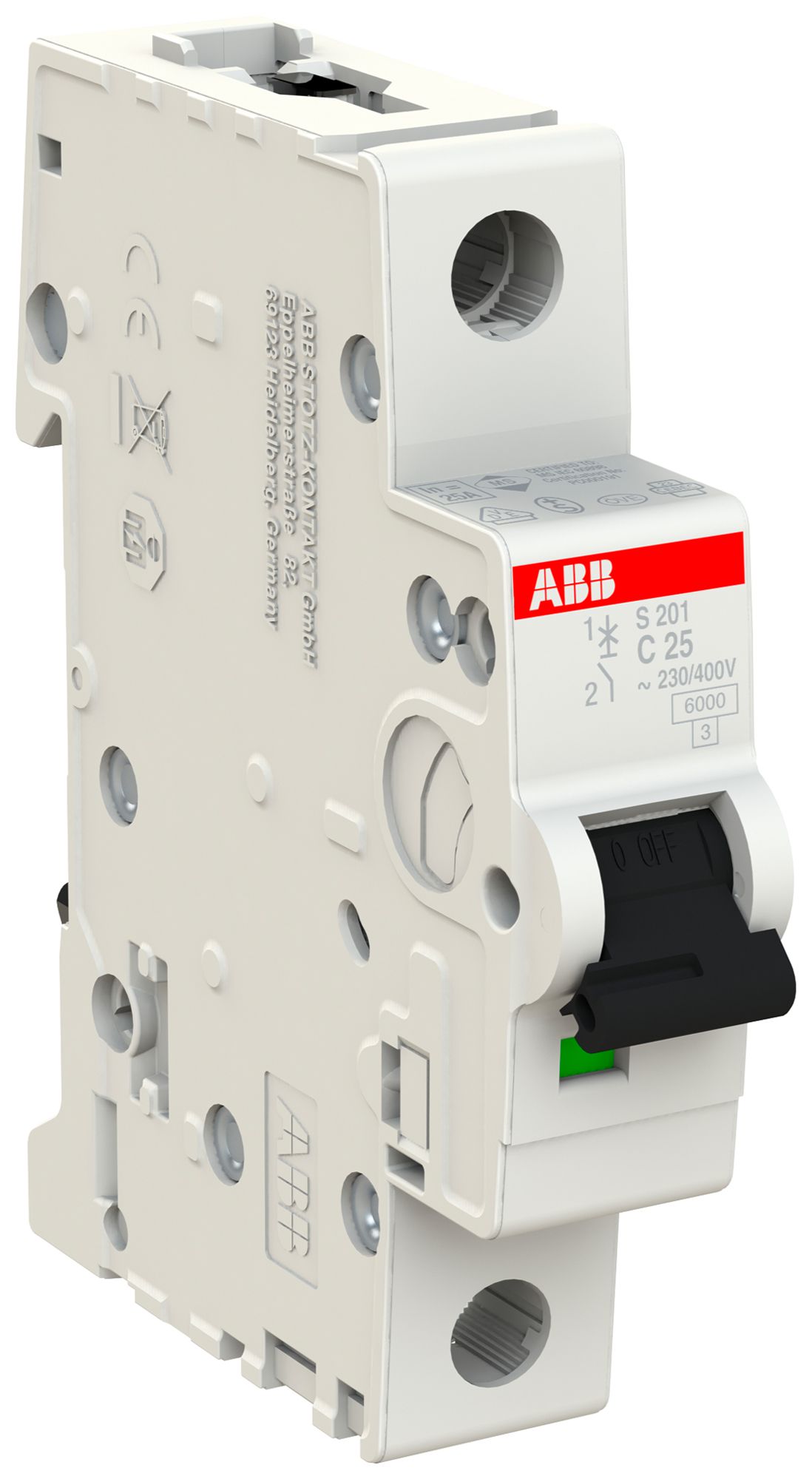 Disgiuntore ABB S201-C25 25A C 6kA