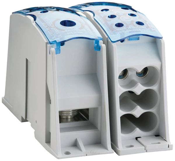 Bloc de distribution ERIFLEX UDF6C500Al 6 connexions aluminium