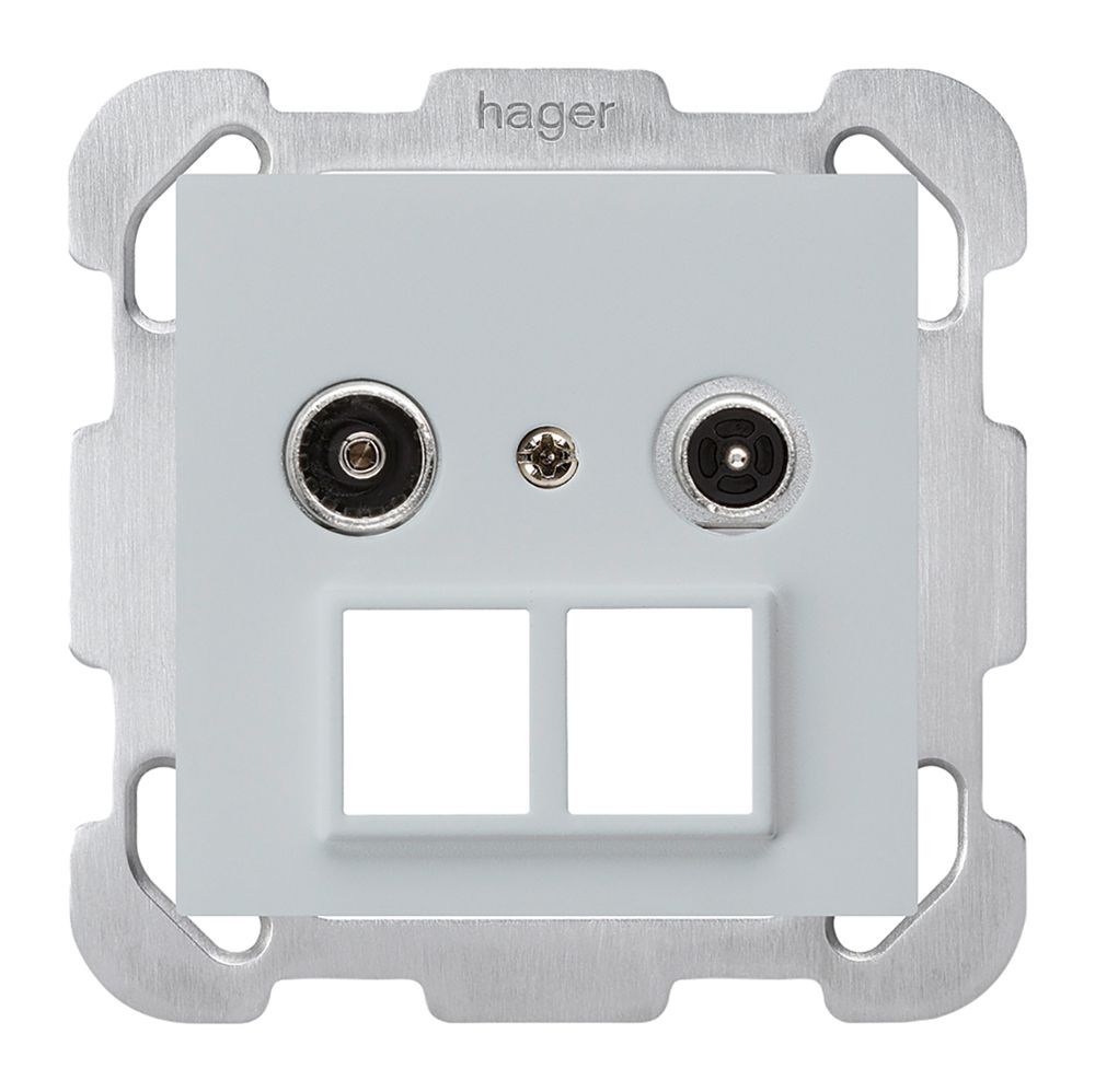 UP-Multimediadose kallysto R/TV Bauart B 23dB 2GHz hellgrau