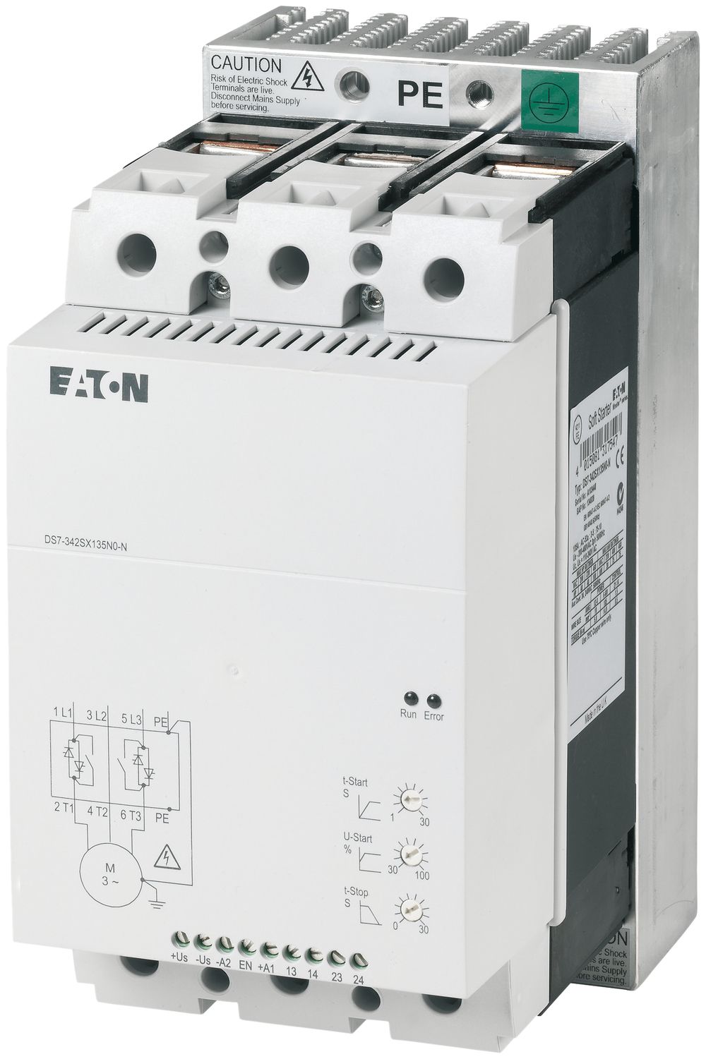 Softstarter Eaton DS7-342SX160N0-N 160A 3L/3L 200…480V Us:110…230VAC