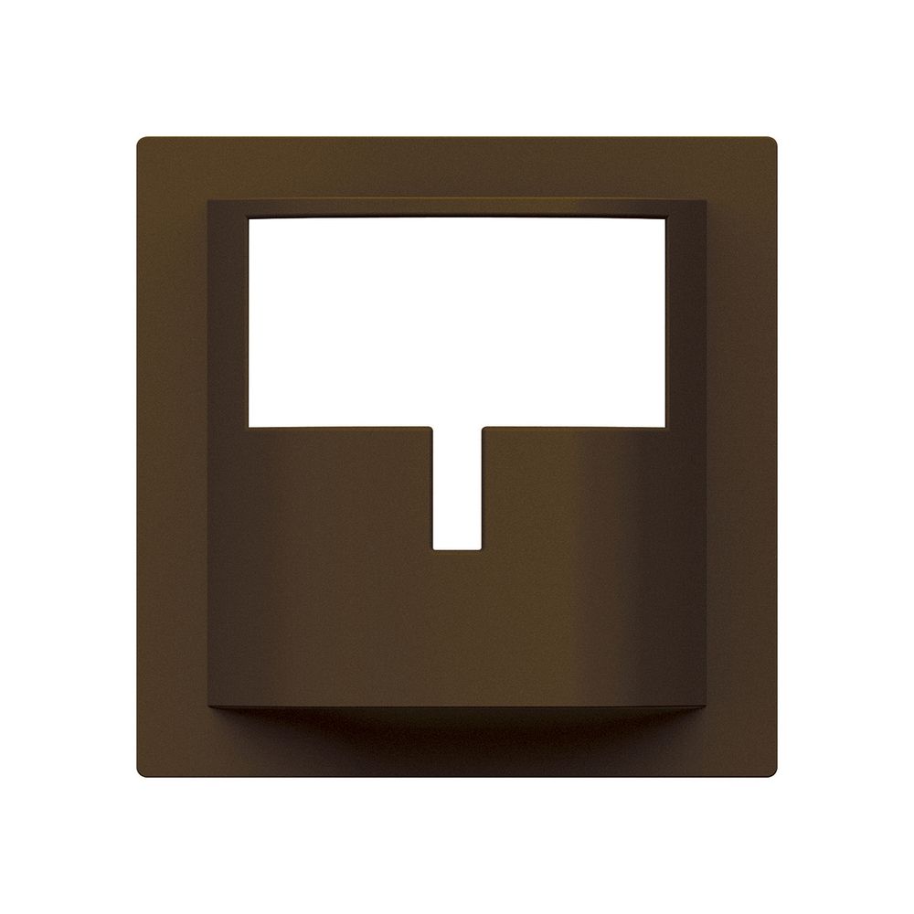 Placca frontale Hager kallysto H per rilevatore di movimento marrone