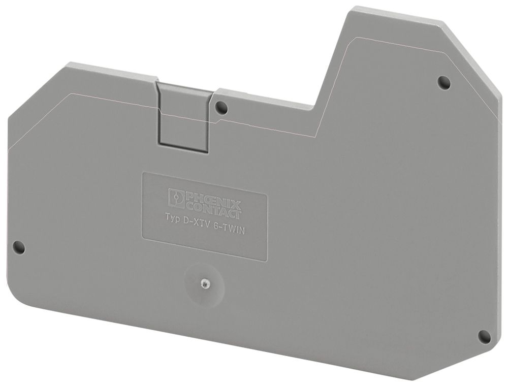 Couvercle PX D-XTV 6-TWIN 76.7×2.2×51.4mm gris