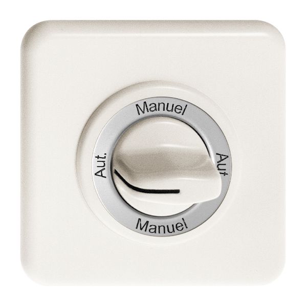 Frontset Auto-Main-Auto-Main für Drehschalter weiss FH