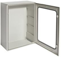 Cofano AP Hager Orion.Plus poliestere 600×800×300mm IP65 SKII grc porta vetrata