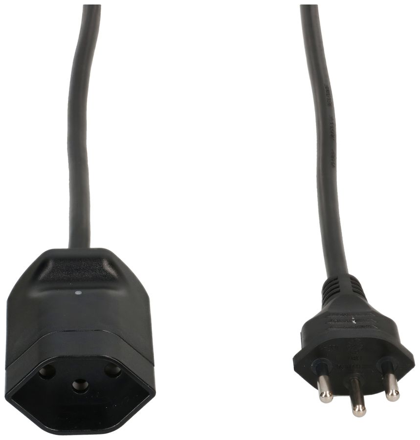 Prolunga MH T12/T13 protezione bambini LED Td 3×1.5mm² 5m nero