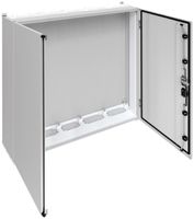 Armadio murale Hager univers con porta piena CP I IP55 1400×1300×275mm RAL 7035