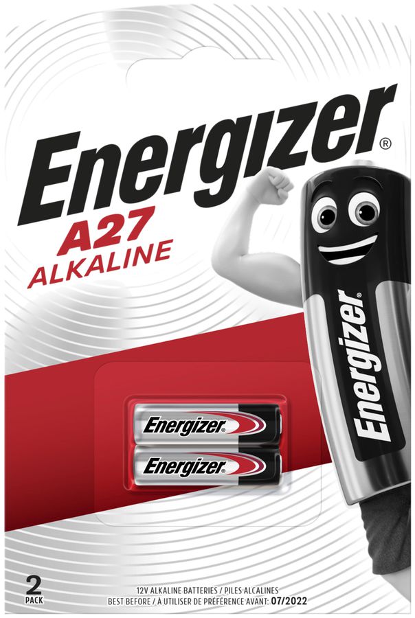 Batterie Energizer Alkaline A27, Blister à 2 Stück
