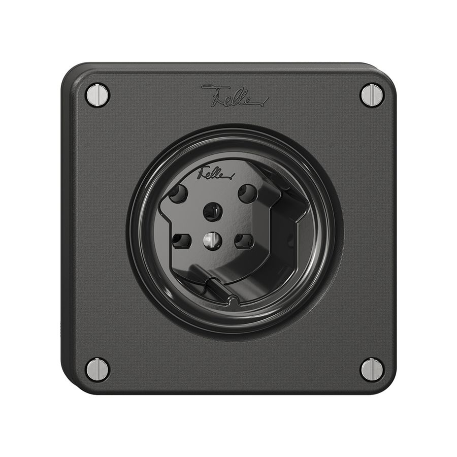 Prise NEVO, 1×T15, noir