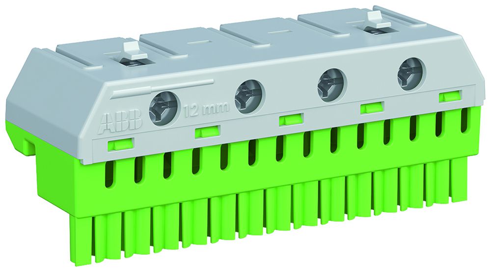 Bloc de bornes protection ABB 14×4/4×25mm²