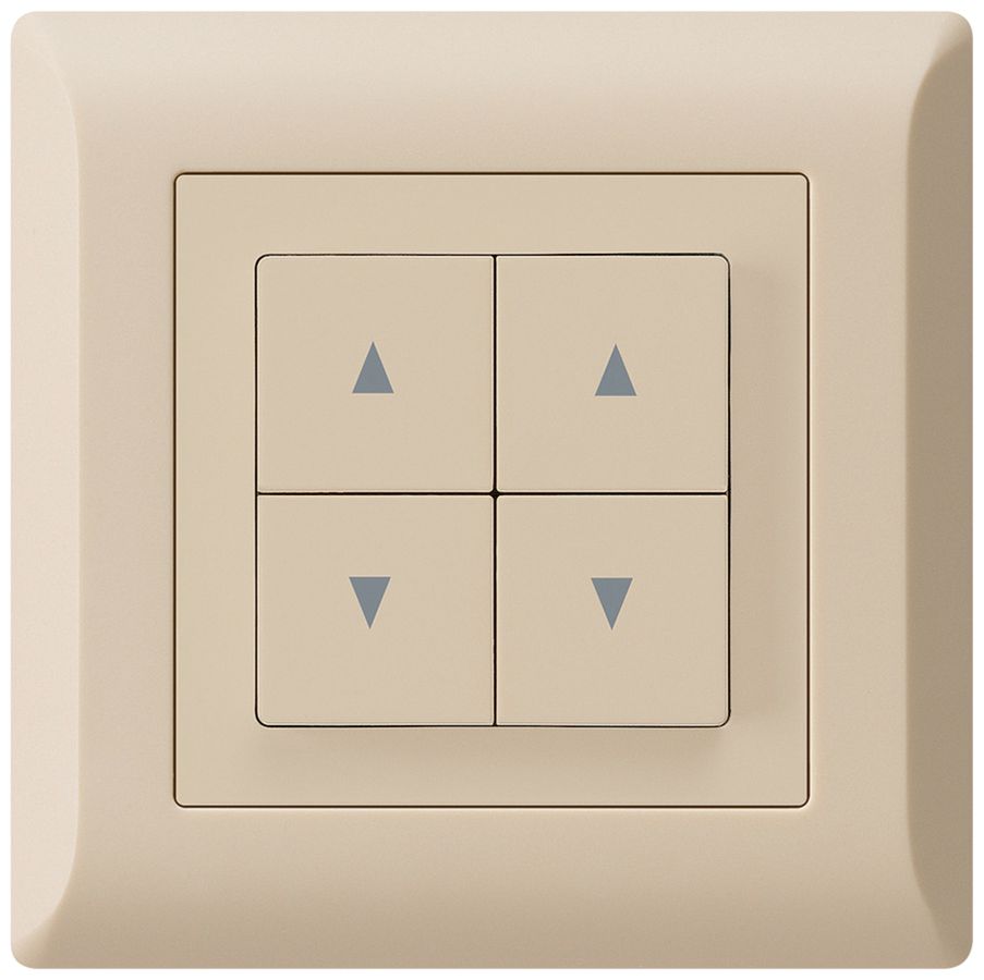 Interrupteur pour stores ENC kallysto.line beige avec 4 touches