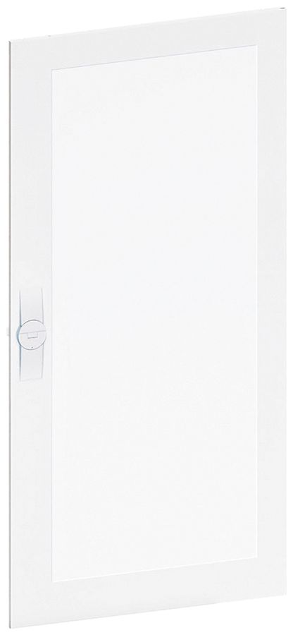 Porte droite Hager Univers 519×1219×12mm version porte à regard IP44 blanc