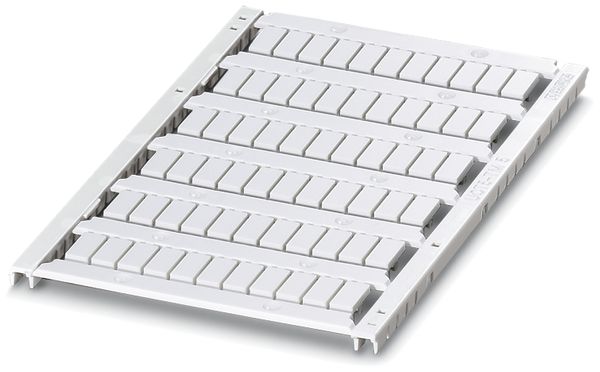 Carte de marquage UCT5-TM 5 blanc pour bornes, 72 parties