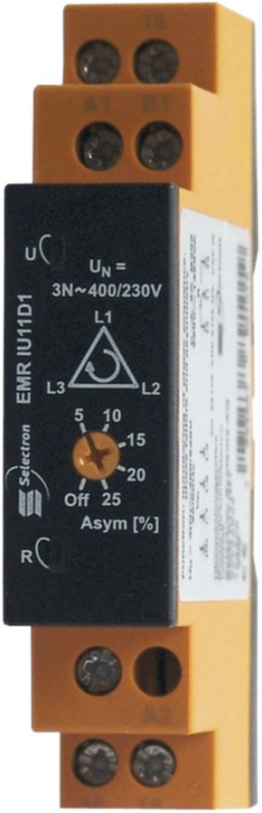 Spannungswächter EMR IU11D1 1W, 3-phasig, 400/230VAC