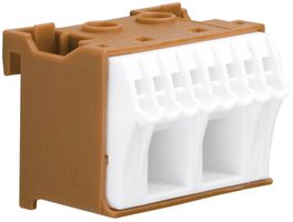 Verbindungsklemme Hager QuickConnect L 8/2 10 Klemmstellen