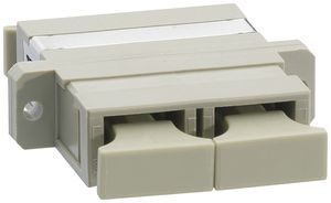 LWL-Kupplung Hager HMS SC/SC Duplex Multimode beige