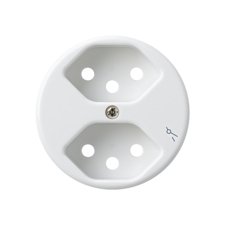 Frontscheibe basico 2×Typ 13/1S weiss