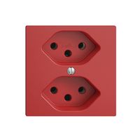 UP-Steckdose EDIZIOdue 2×T13 berry