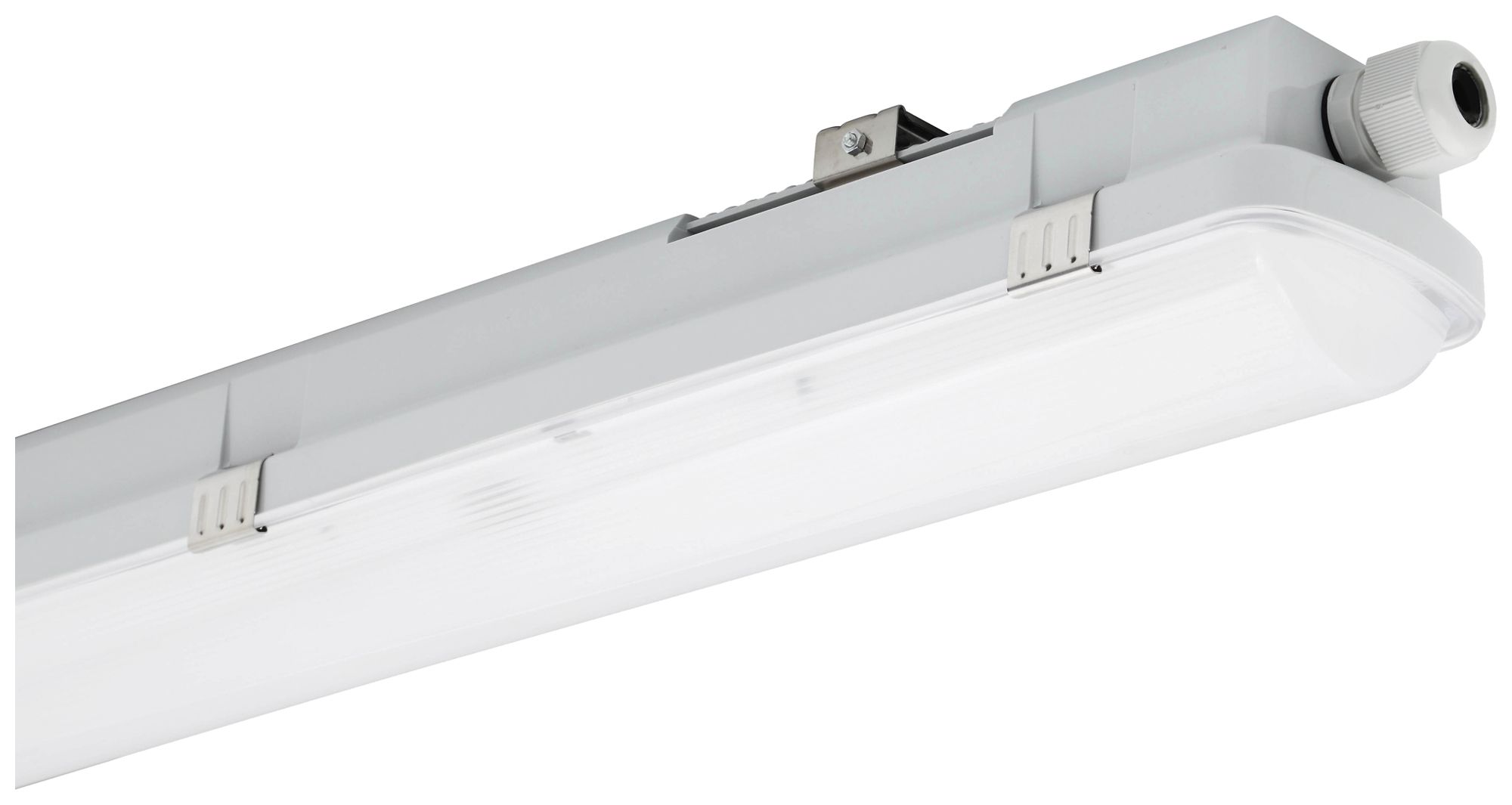LED-Feuchtraumleuchte Sylvania RESISTO 600 19W 2500lm 840 IP66 650mm grau