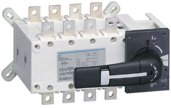 EB-Lastumschalter Hager 4L 160A für Montageplatte
