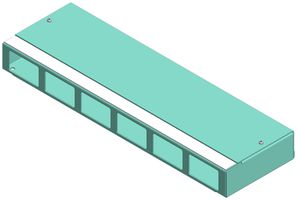 Anschlusskasten 6FLF horizontal DAK