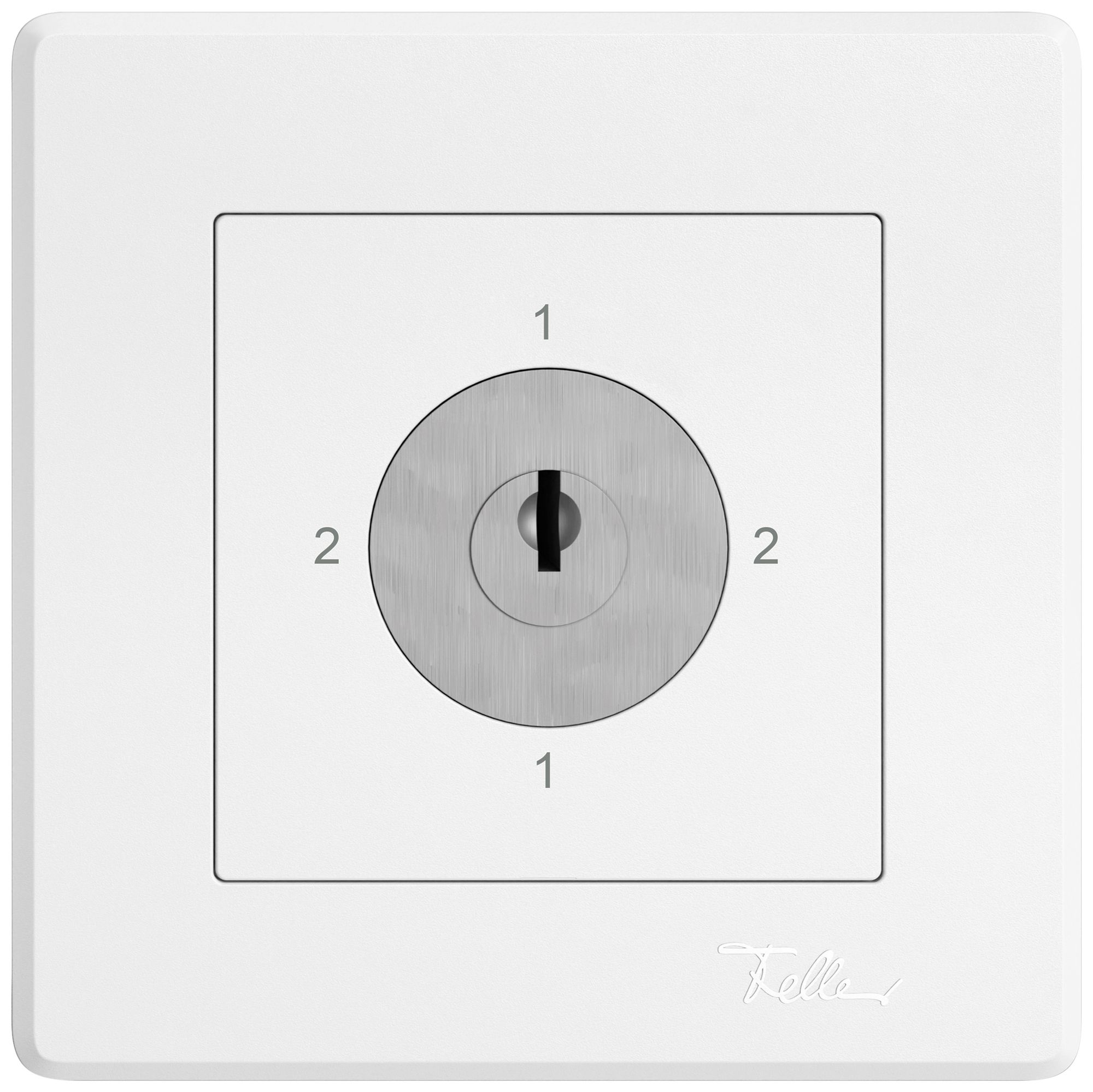 Interrupteur rotatif ENC EDIZIO.liv SNAPFIX® inverseur 3/1L serrure&2 clés bc