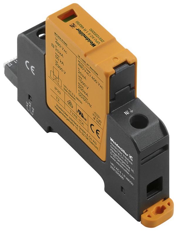 Parasurtension Weidmüller VPU AC II 1 R 480/50