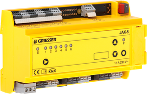 KNX REG-Jalousieaktor 6-fach JAX-6